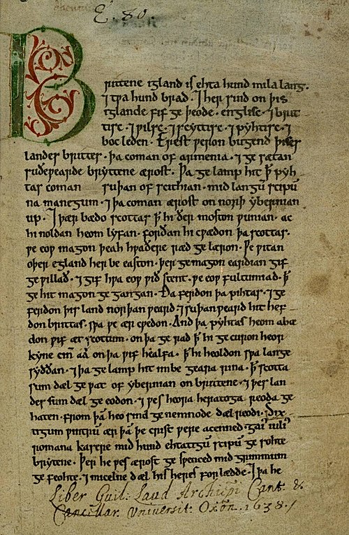 Saxon Chronicle